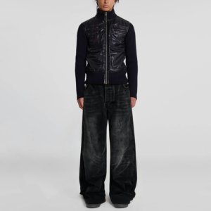 Vintage Washed Loose Wide Leg Men's Cotton Jeans