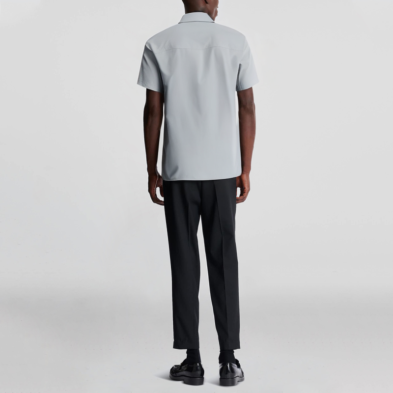 Sunscreen moisture wicking quick drying short sleeve shirt - Image 2