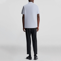 New breathable solid color lapel men's short-sleeved T-shirt - Image 3