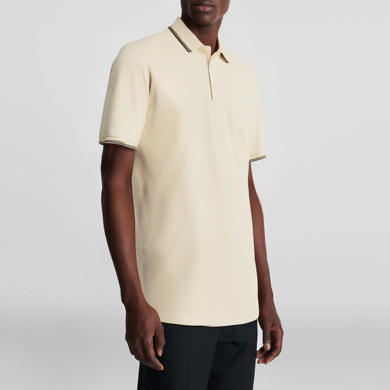 Quick Dry Breathable Polo Golf Short Sleeve Shirt - Image 4